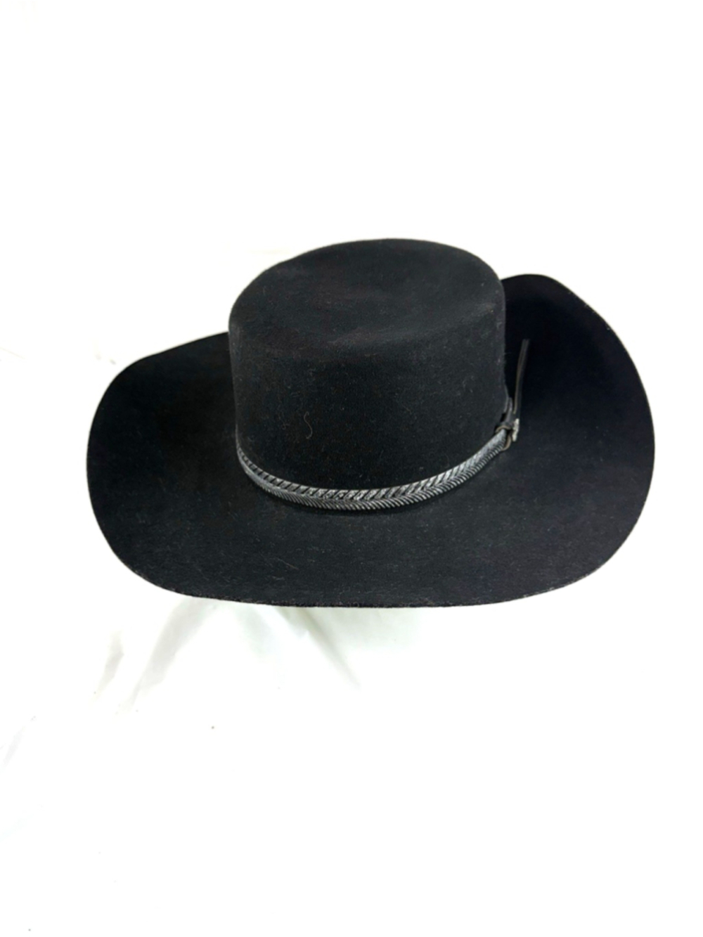 VINTAGE BAILEY EL PASO 100 % WOOL COWBOY HAT WPL 5923 SIZE MEDIUM MADE IN USA